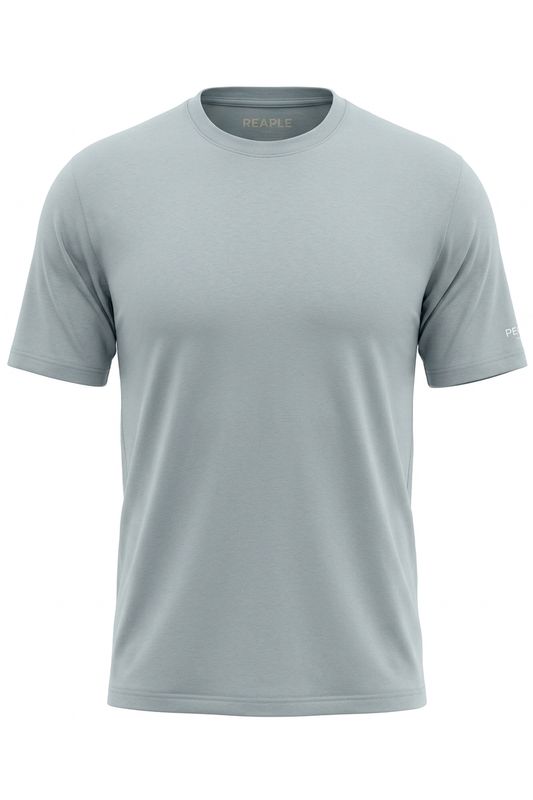 People of Shibuya  T-Shirt – Azuurblauw – Slim Fit - SHIKO PM444