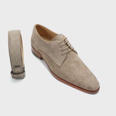Schoenen Sughero Suede - Beige 7674108