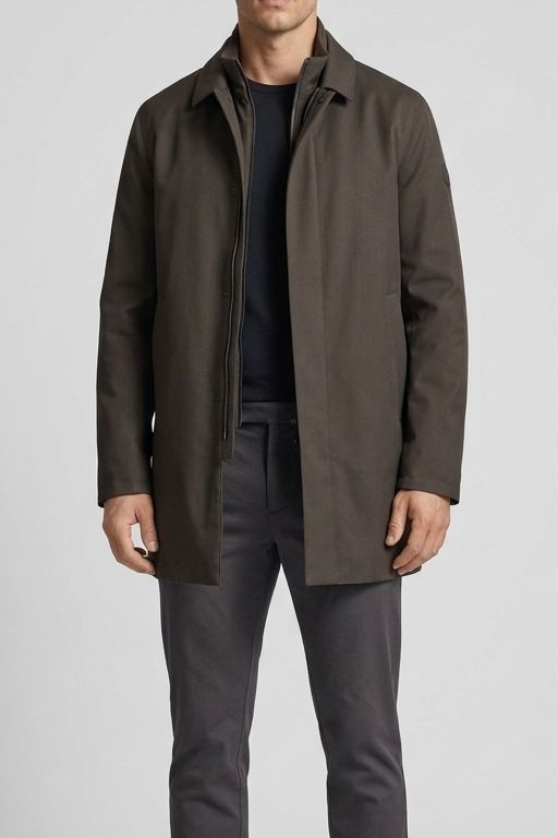 People of Shibuya Hakkoda Technical Coat – Groen