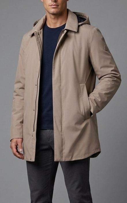 People of Shibuya Takuya Technical Coat – Zand