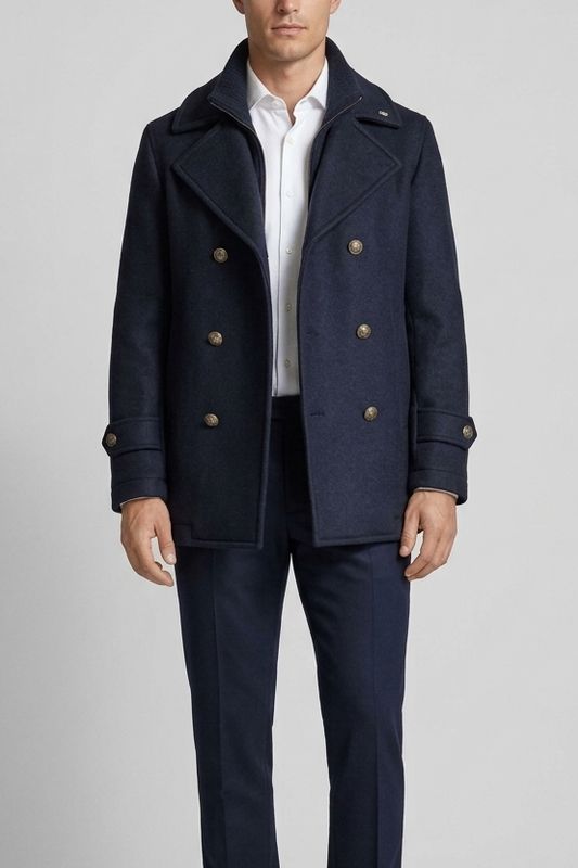 BOB Company Simon Peacoat – Nachtblauw