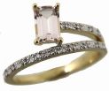 SR218/199T597 / 14KY Dia, Morg R:- .04, .56cts/G: 2.64g