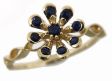 SR226/105T315 / 14KY Sapphire R:- 0.2cts/G: 1.51g