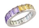 SR163/208T624 / 10KWG Multi Semi R:- 2.37cts/G: 3.02g