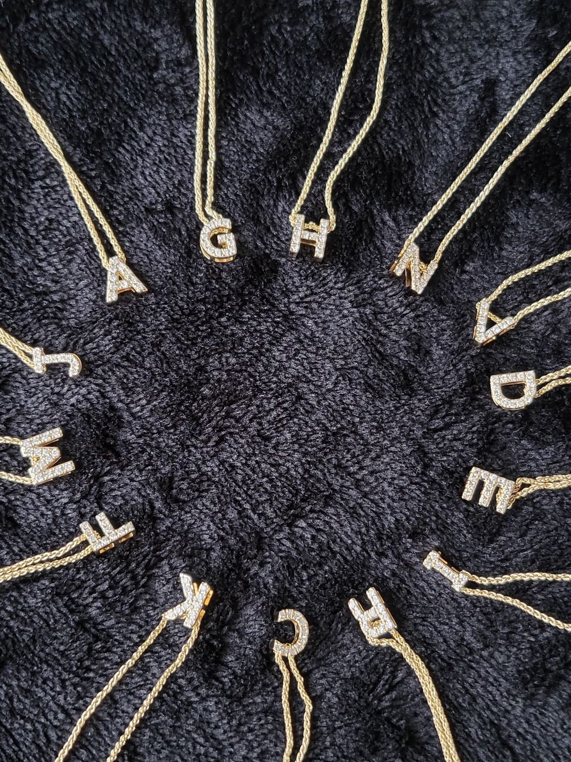 Initial Diamond Necklace