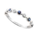 SR358/255T765 18KWG Dia BS: .11 .35cts/ 1.76g
