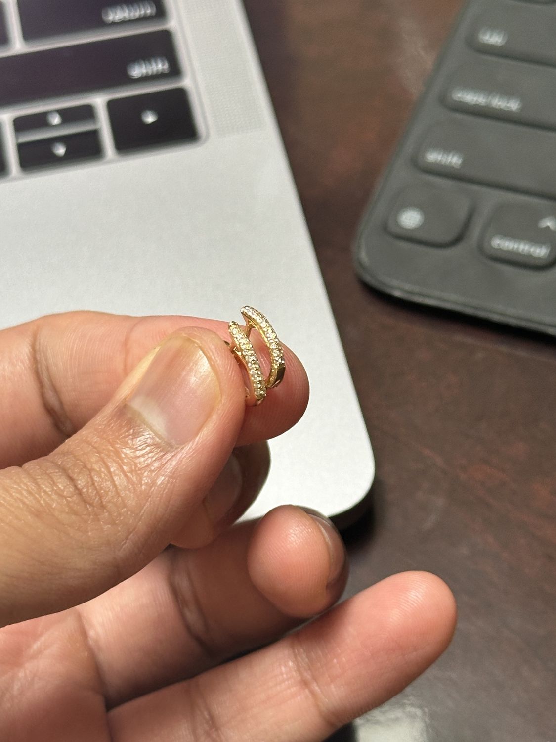 SE402 18KY D-0.07ct/1.38g