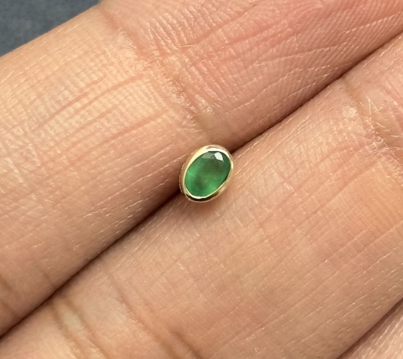 SE446 14KY EM-0.35ct/0.75g