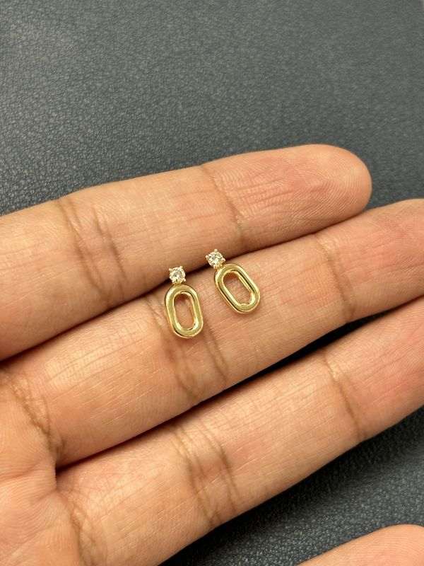 SE386 18KY Dia-0.104cts/0.95g