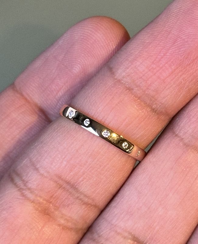 SR495 18KY Dia-0.04ct/1.74g