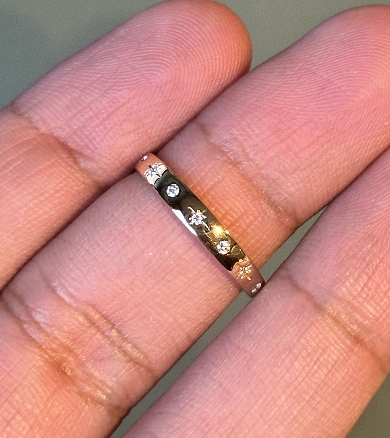 SR498 18KY Dia-0.08ct/1.41g