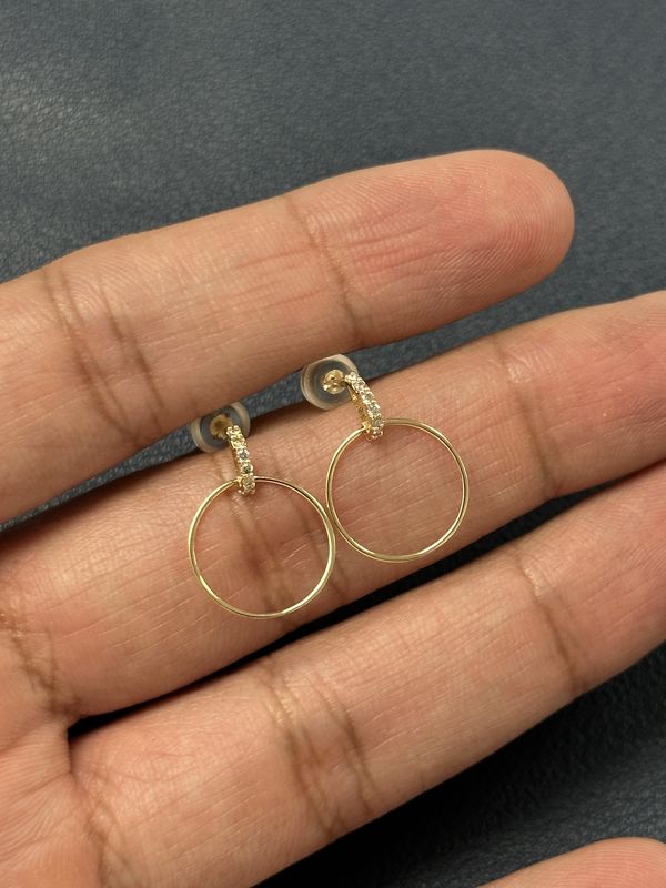 SE392 18KY Dia-0.084cts/0.82g