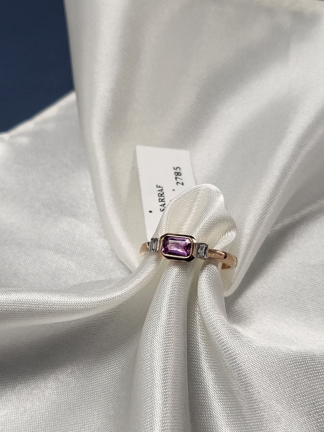 SR446 18KY PS-0.48ct D-0.09ct / 1.85g