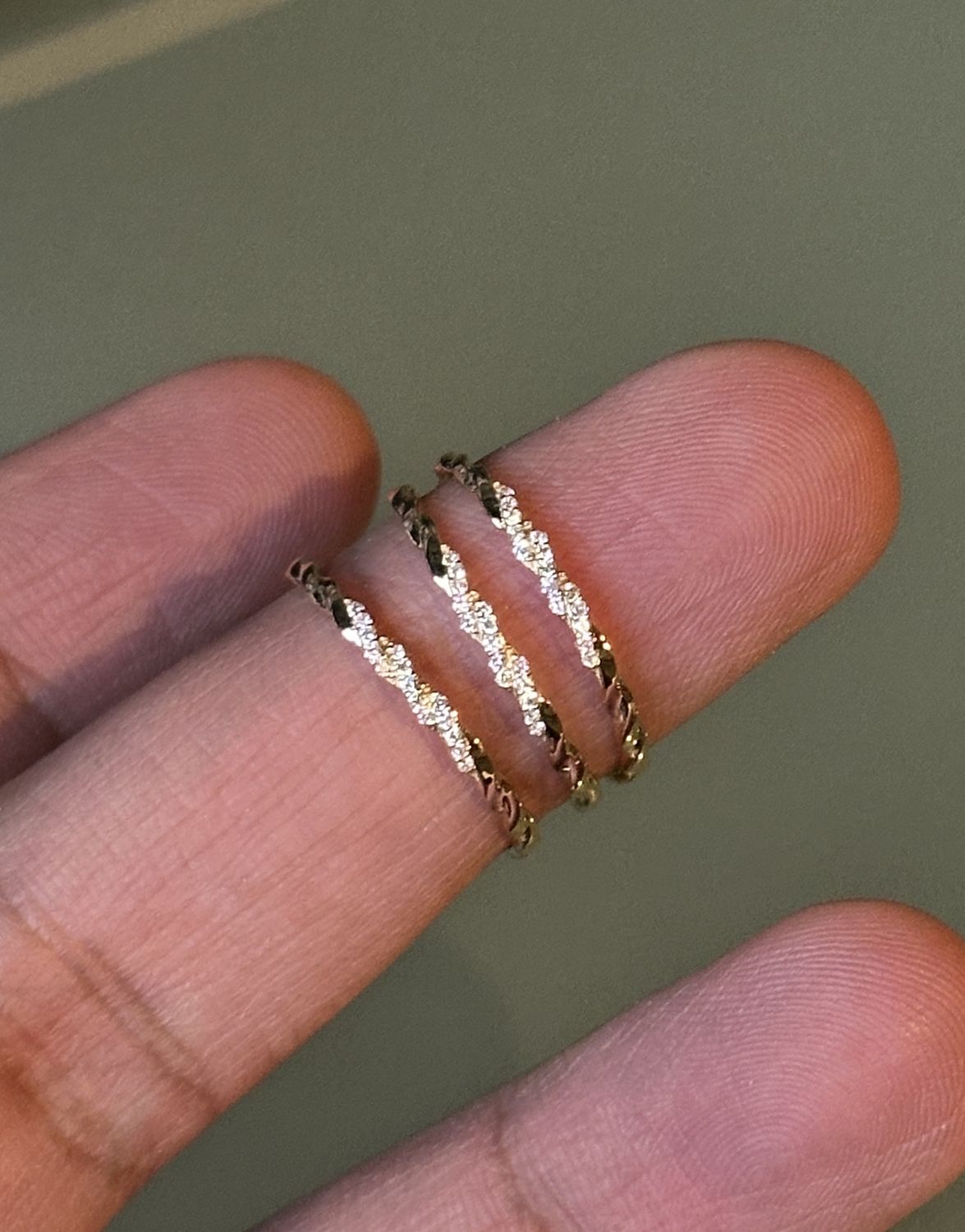 SR505 18KY Dia-0.04ct/1.06g