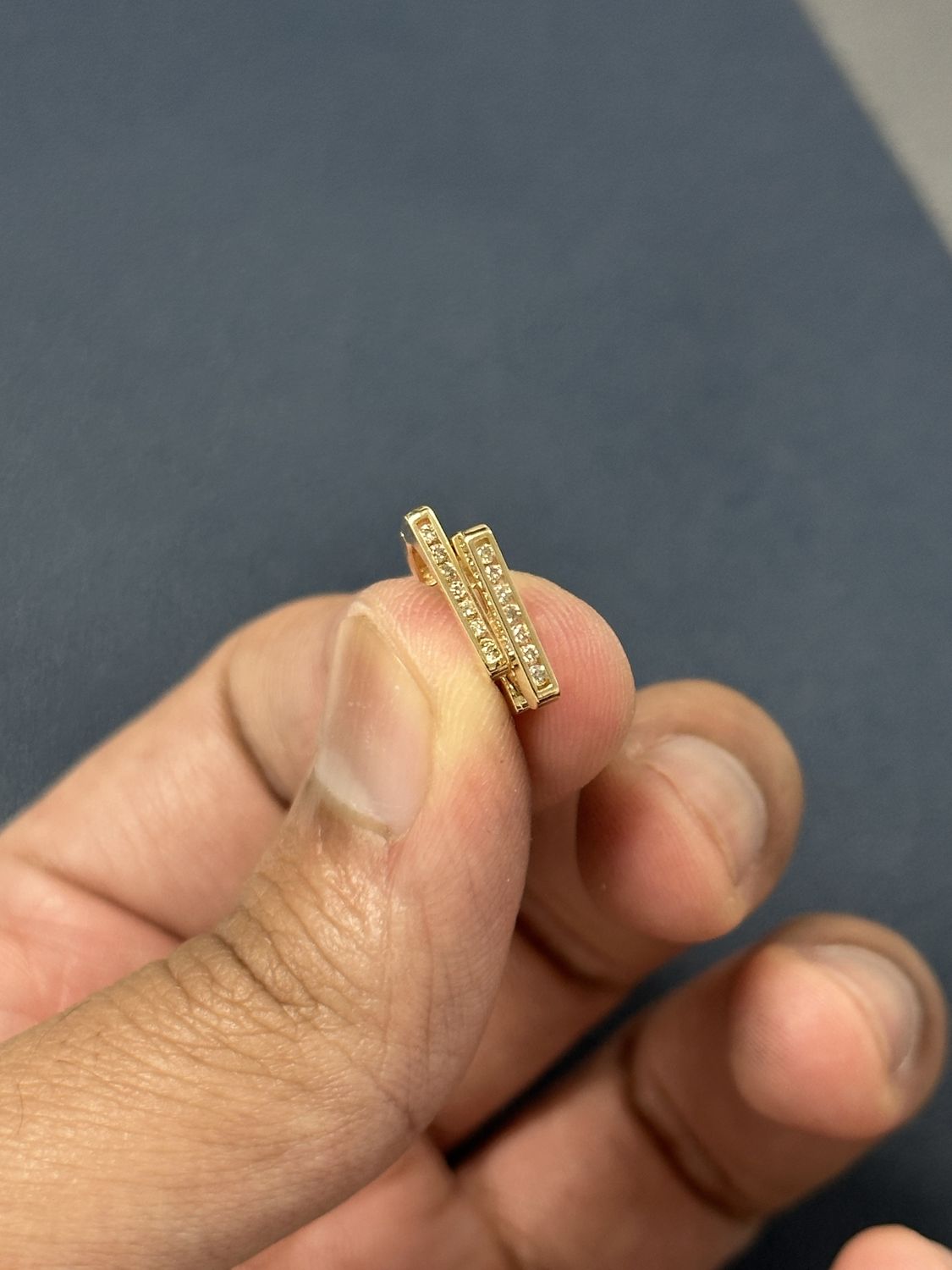 SE389 18KY Dia-0.111cts/2.09g
