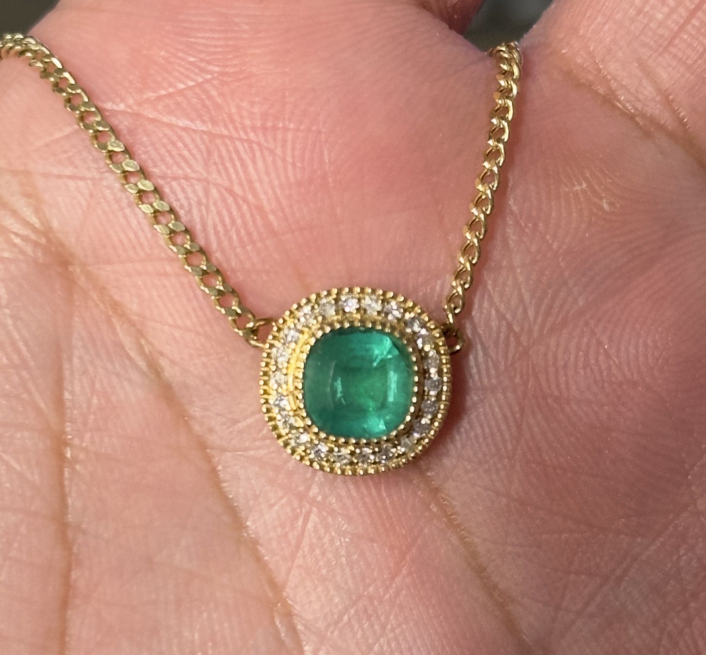 SN391 18KY EM-1.12ct/3.88g