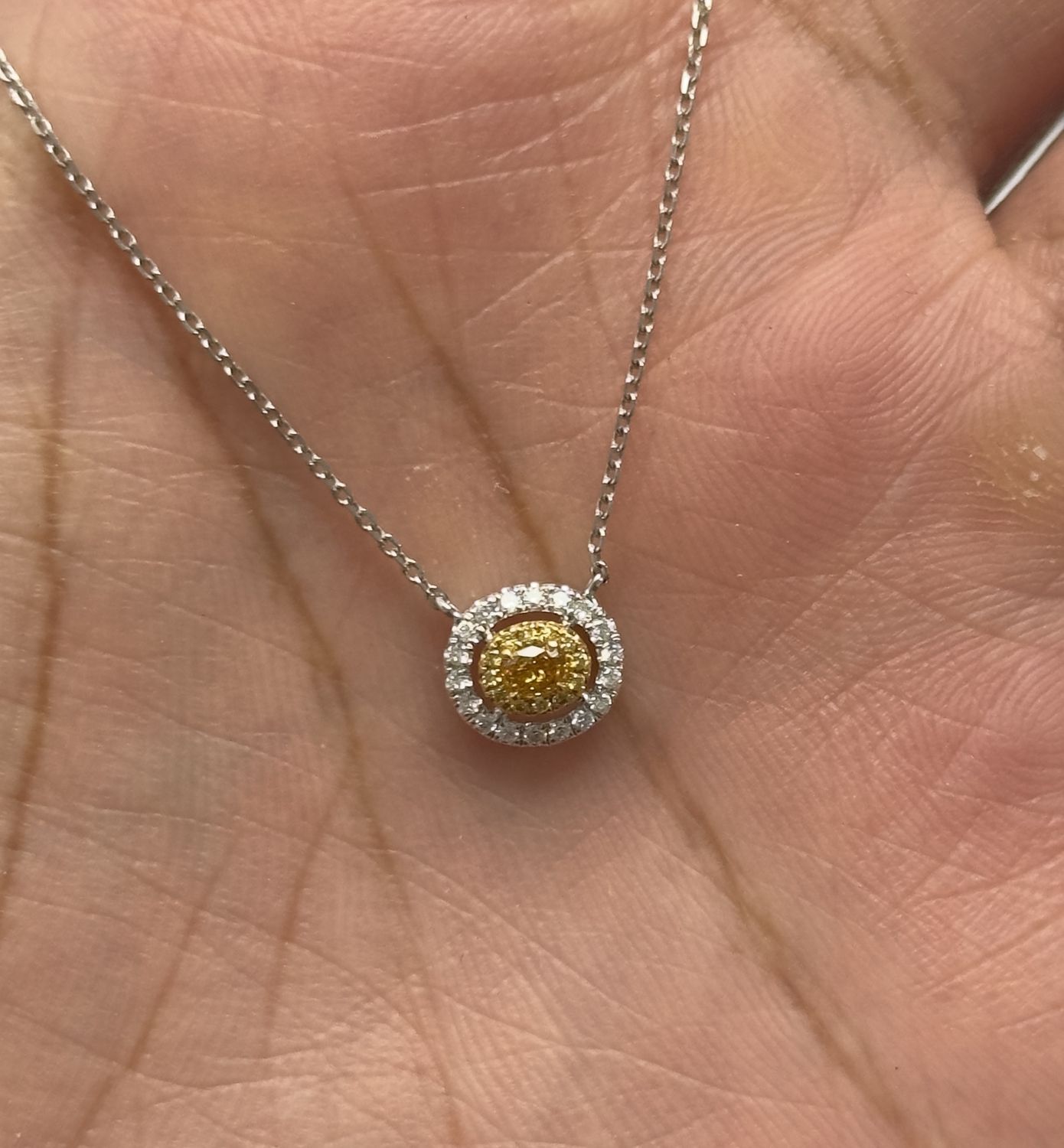 SN405 18KW YD-0.09ct D-0.21ct/2.17g