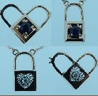 SN62/124T372 / 14KRG Sapphire, Dia NL:- 0.11, 0.02cts/G: 1.75g