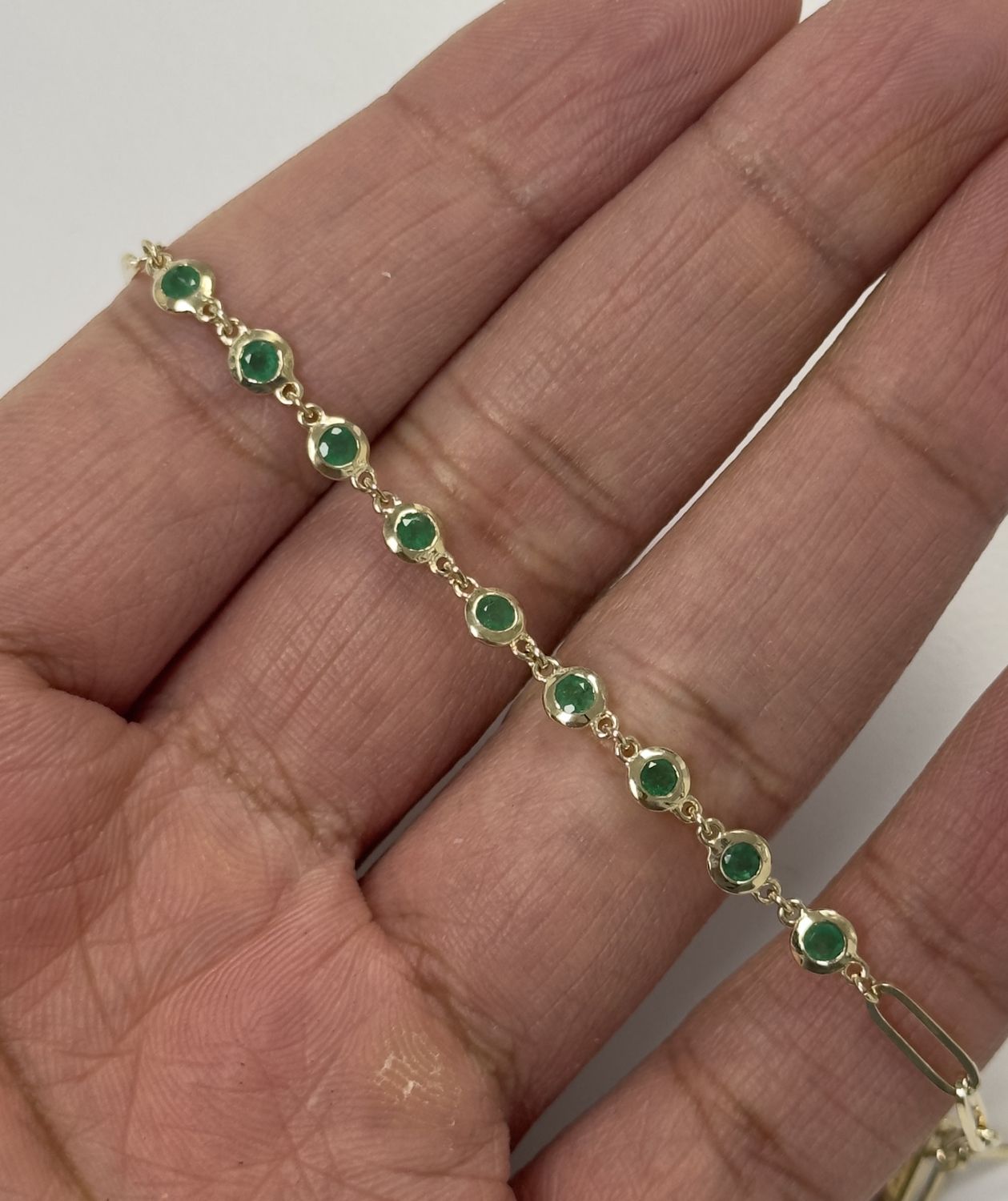 SB199 14KY EM-0.73ct/3.46g