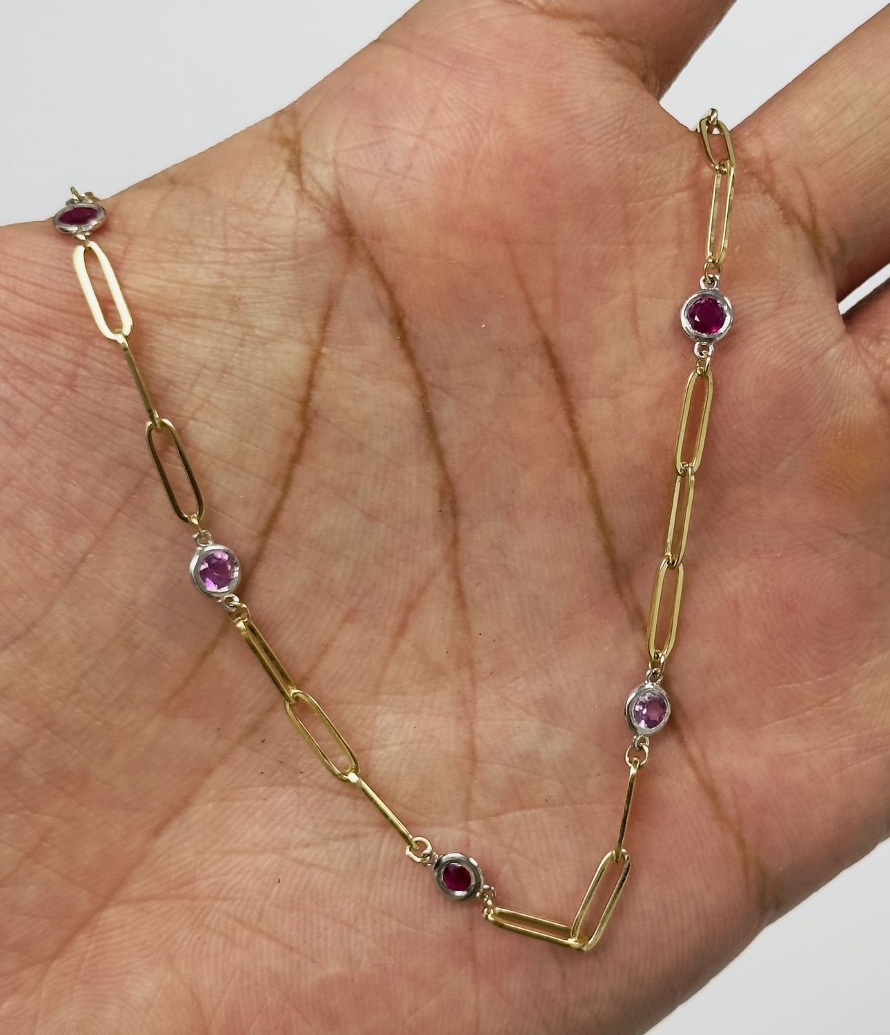 SN408 14KWY R-1.1ct PS-1.19ct/7.63g