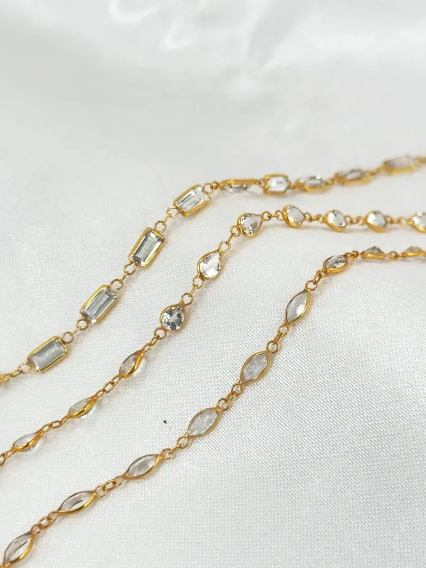 White Topaz Necklace