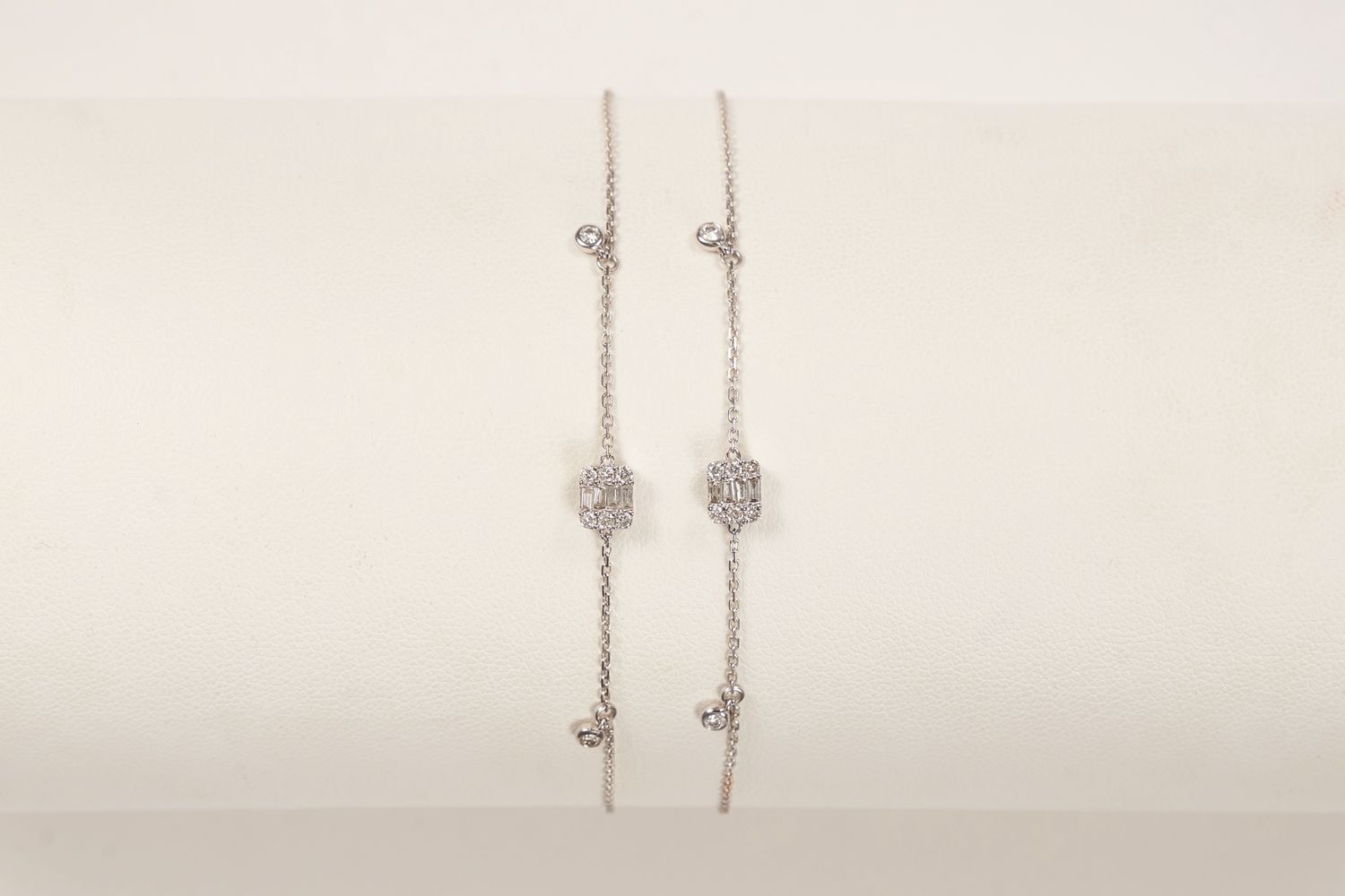 18k Illusion Diamond bracelet