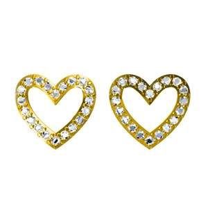 Diamond Love Studs