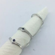SR75 /190T570 / 14KRG Dia, Sapp R:- 0.08, 0.06cts/G: 3.76g