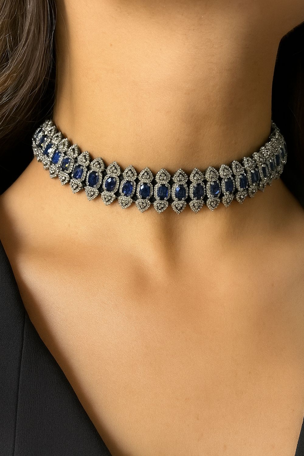 Macrame choker