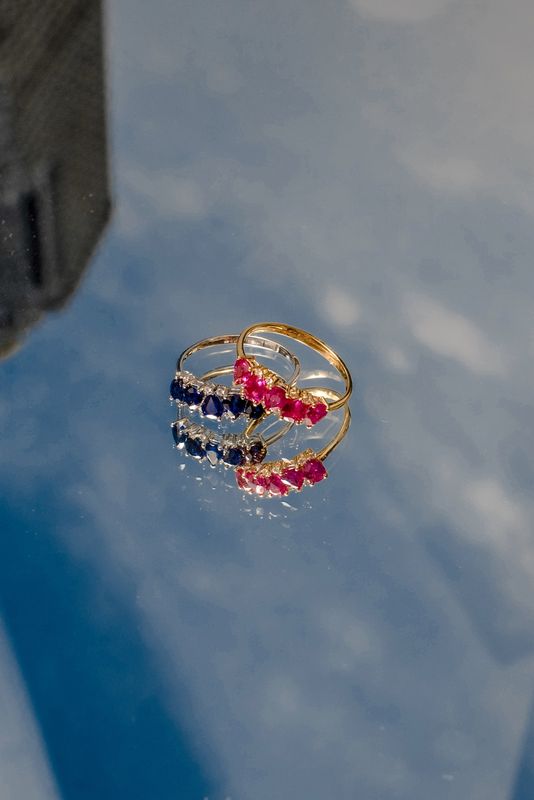Pear Stacking Ring