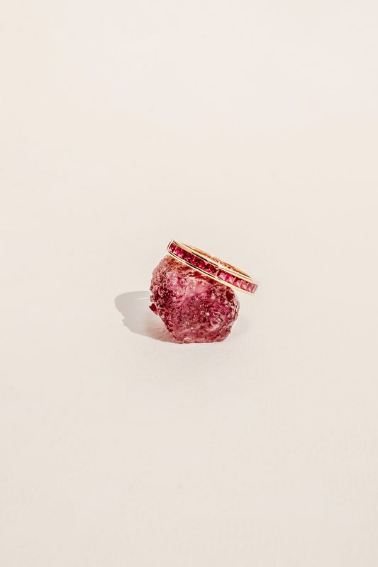 Ruby Inlay Ring