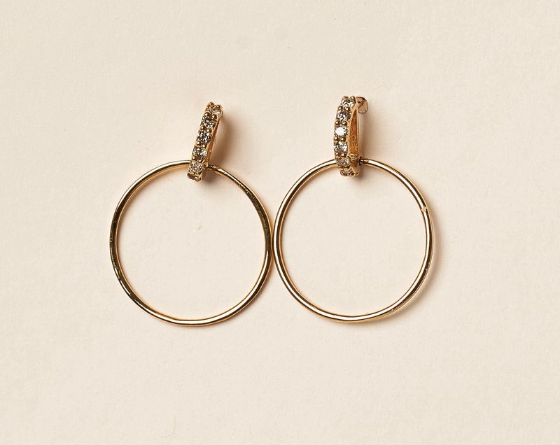 SE392 18KY Dia-0.084cts/0.82g