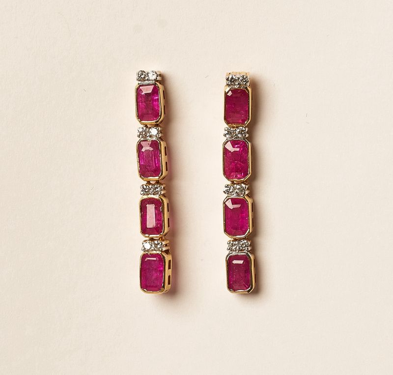 Gemstone dangle SE441