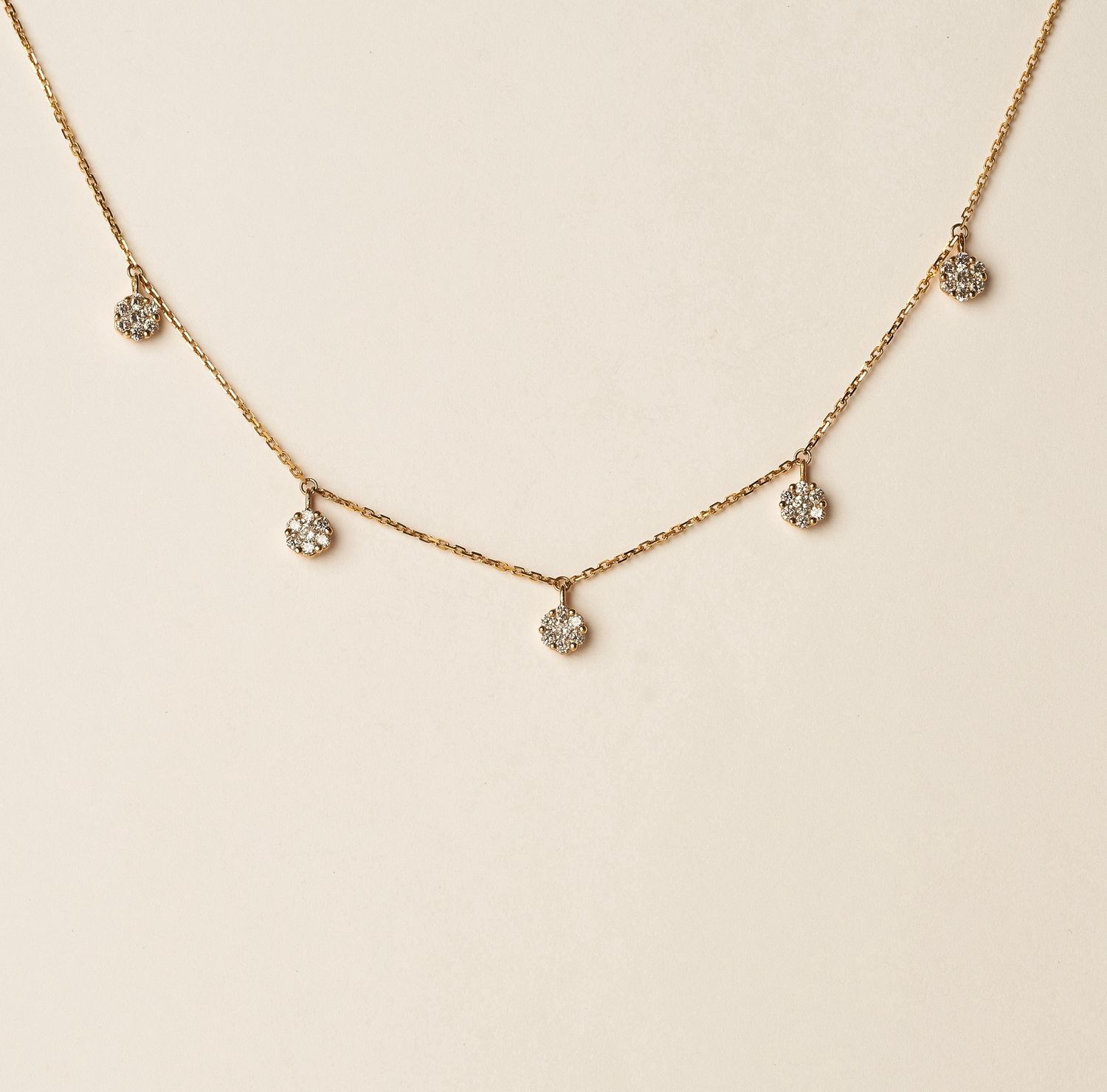 18K Dia drop .49ct/ 2.25g