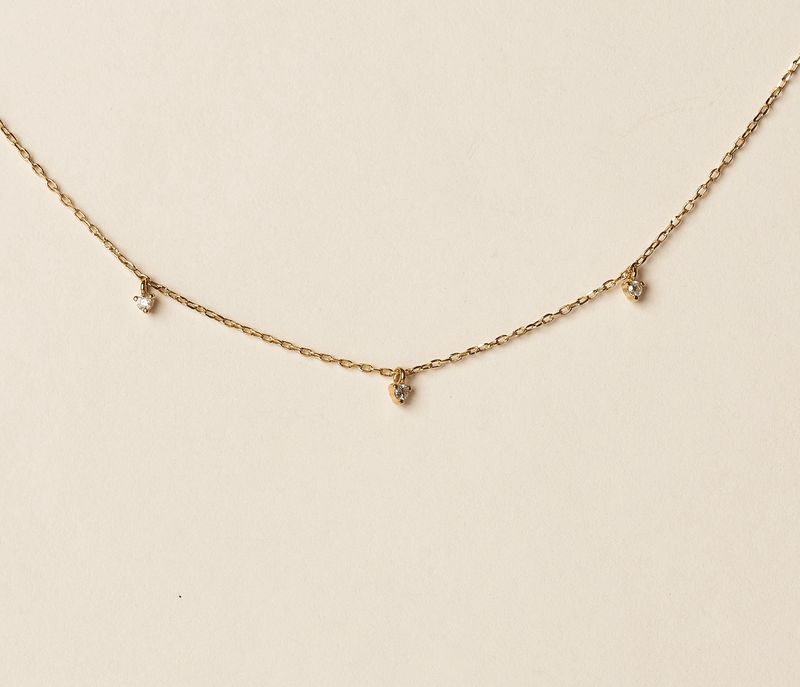 Mini Dia drop .03cts .08g