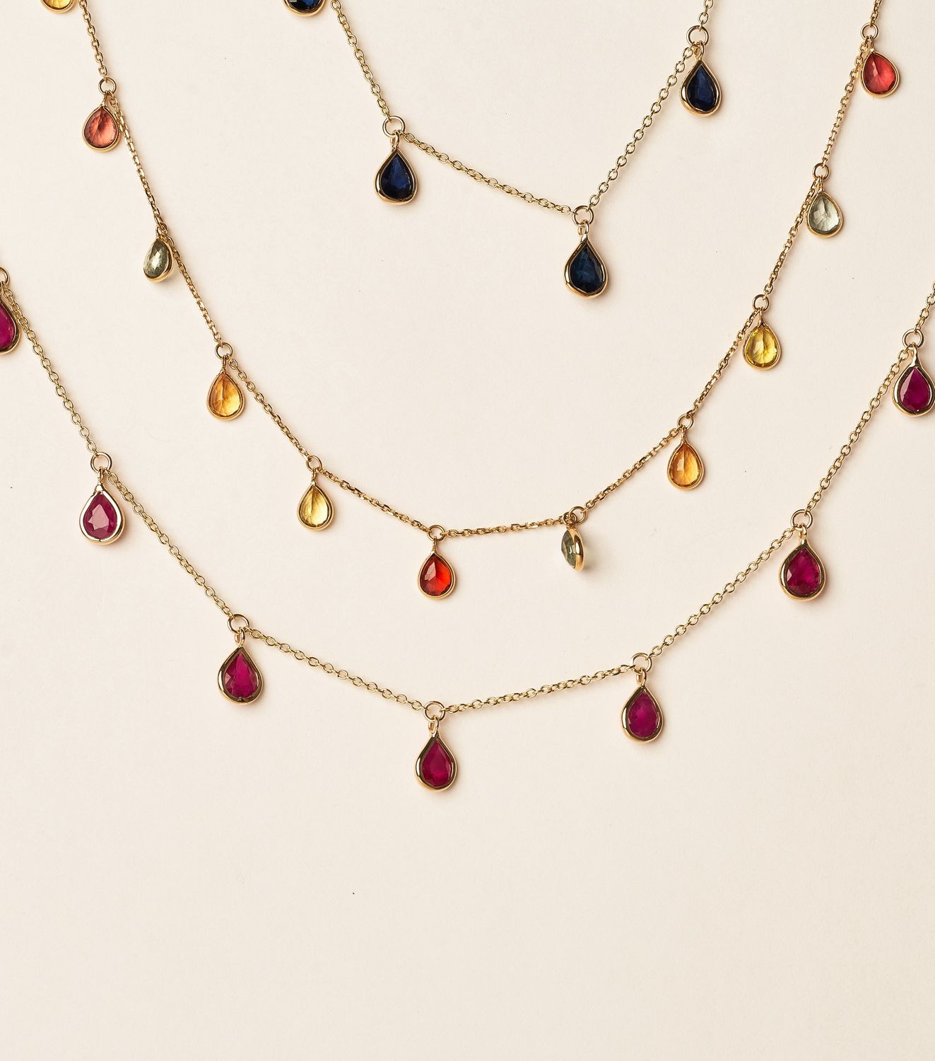 Pear shape dangle