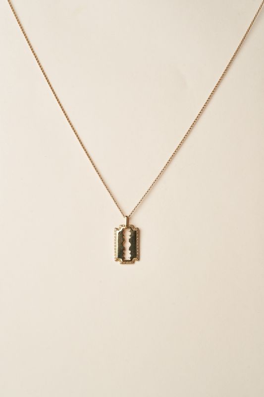 Diamond Blade Necklace
