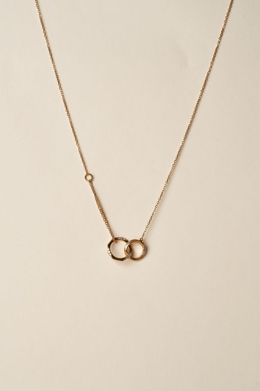 Interlocking Rings Necklace