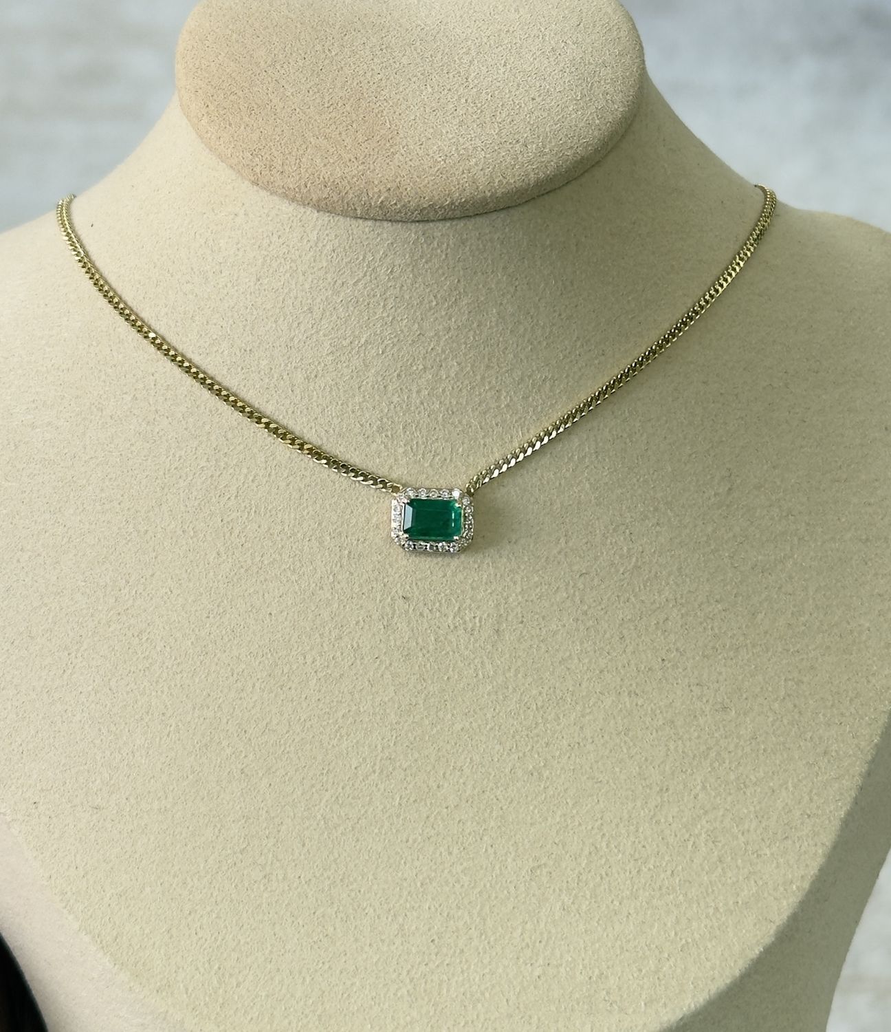 SN445 14KY EM-1.08ct D-0.18ct/5.18g
