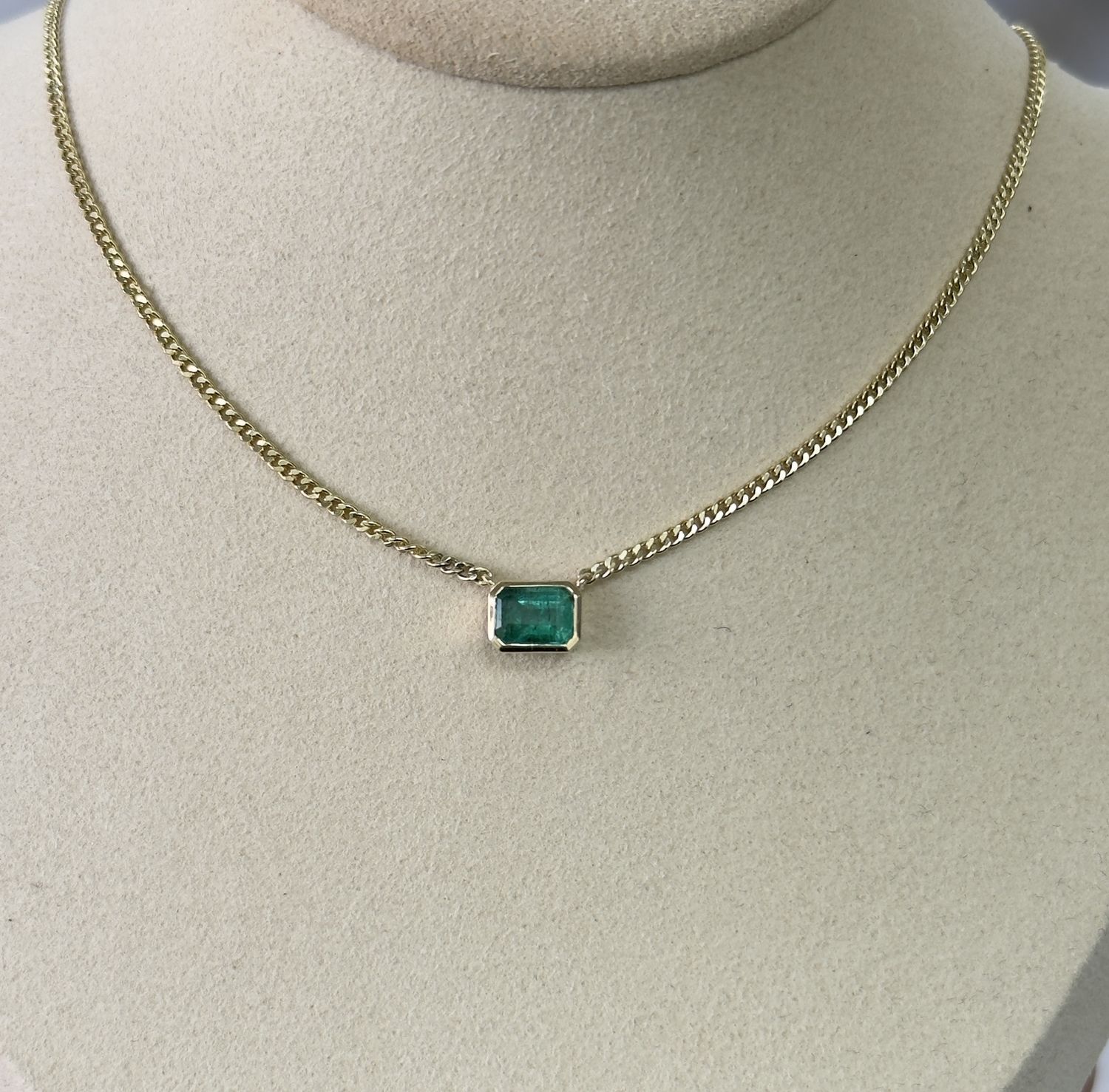 SN446 14KY EM-1.09ct/4.95g
