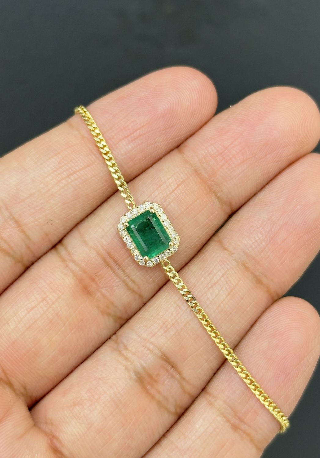 SB248 14KY EM-1.45ct D-0.16ct/2.87g