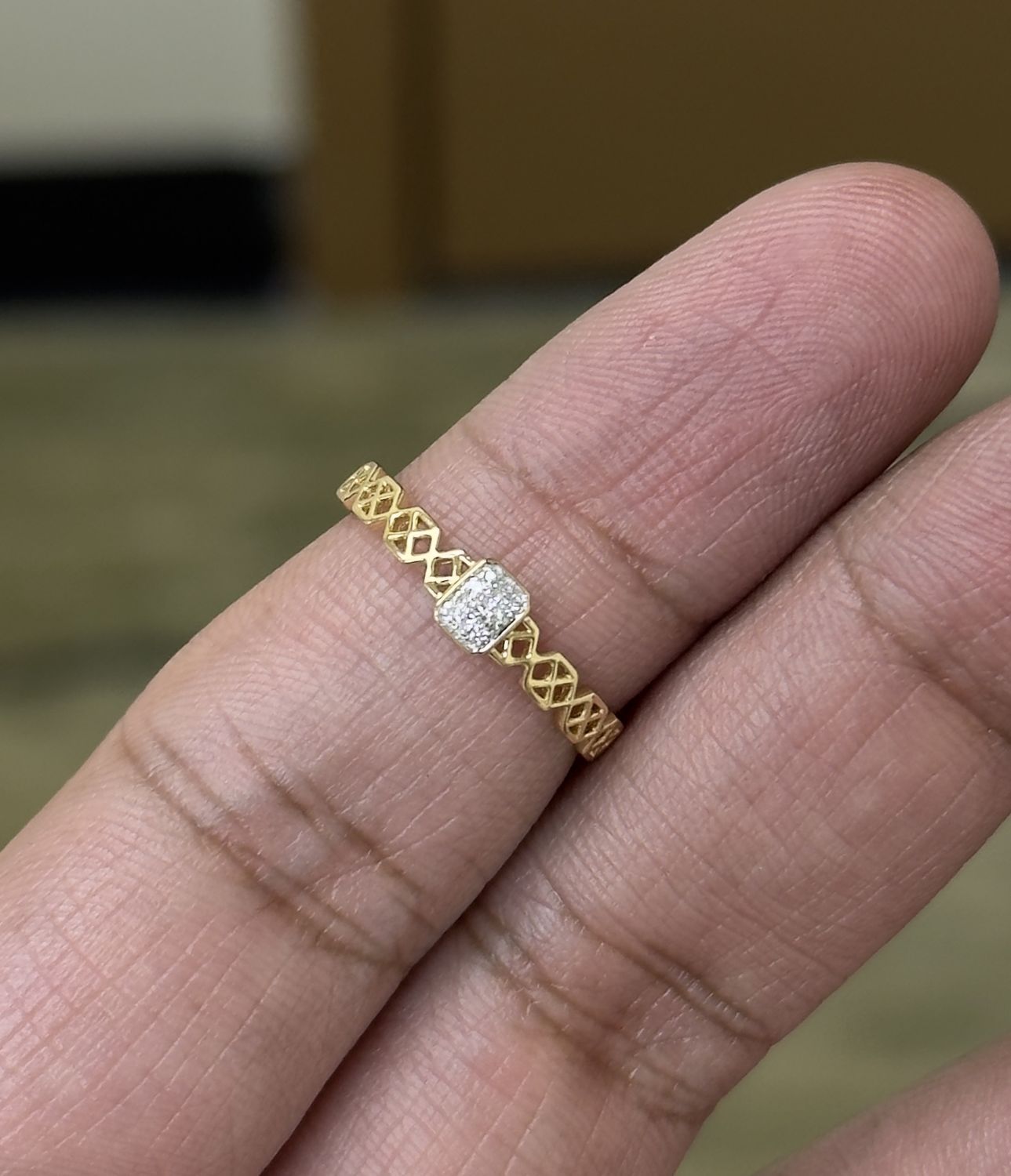 SR604 14KY Dia-0.03ct/1.21g