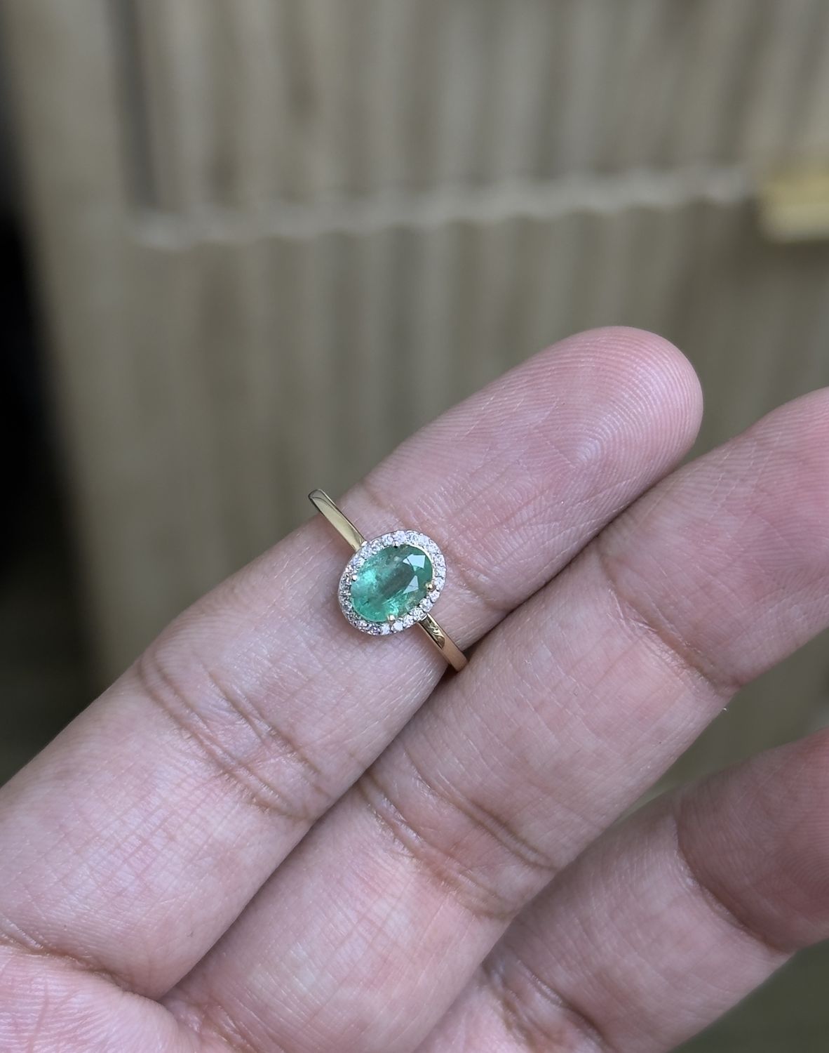 SR641 14KY EM-0.85ct D-0.08ct/1.64g