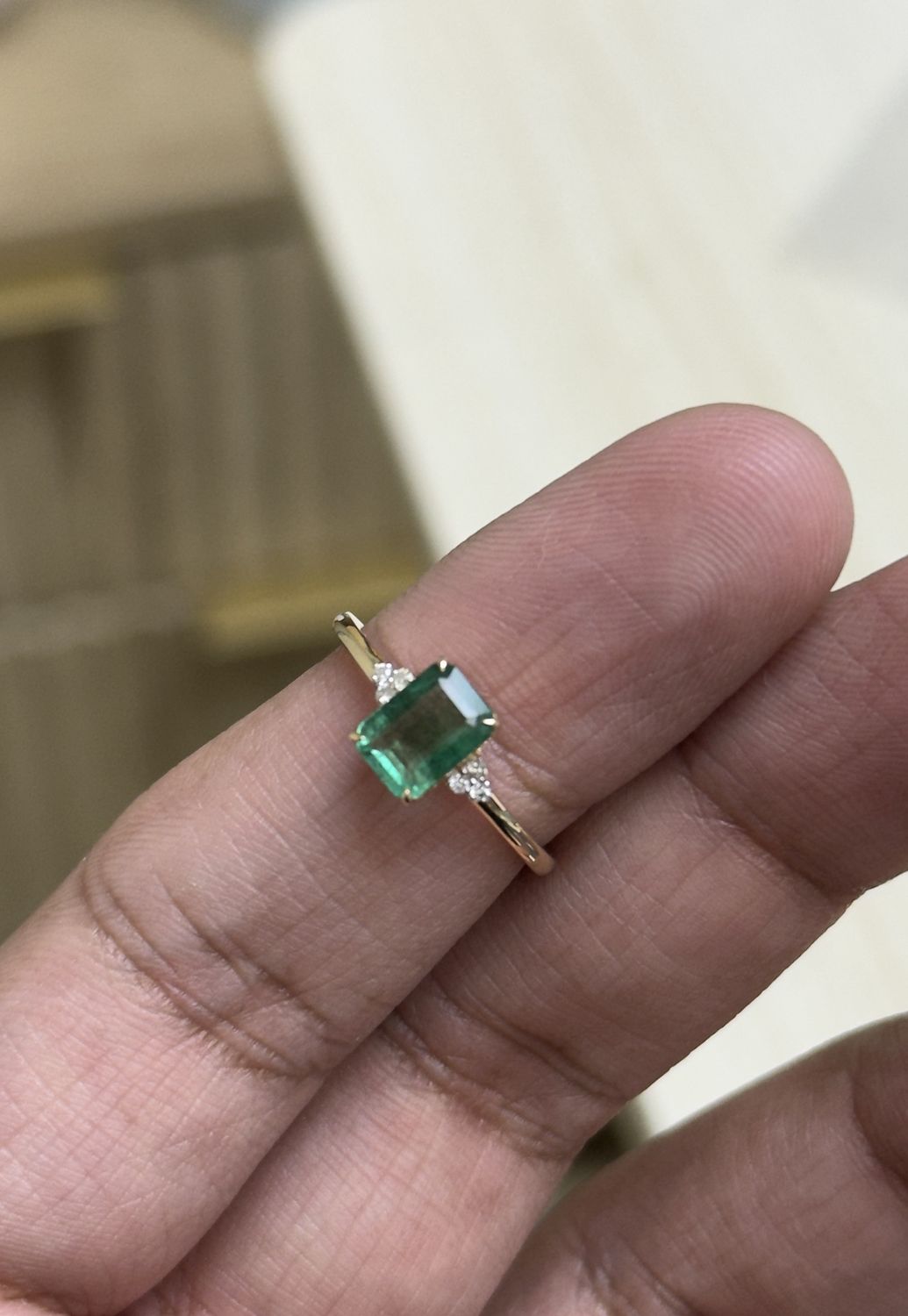SR651 14KY EM-1.04ct D-0.05ct/1.94g