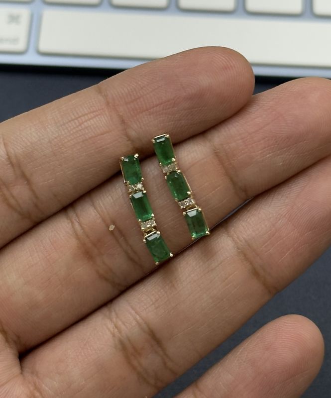 SE544 14KY EM-2.13ct D-0.08ct/2.4g