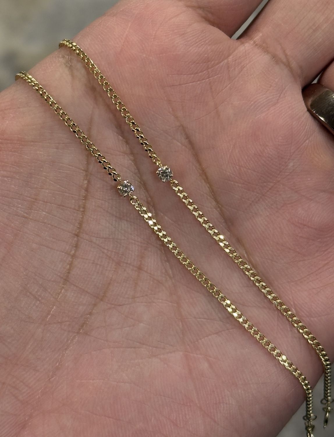 SB289 18KY Dia-0.1ct/0.88g