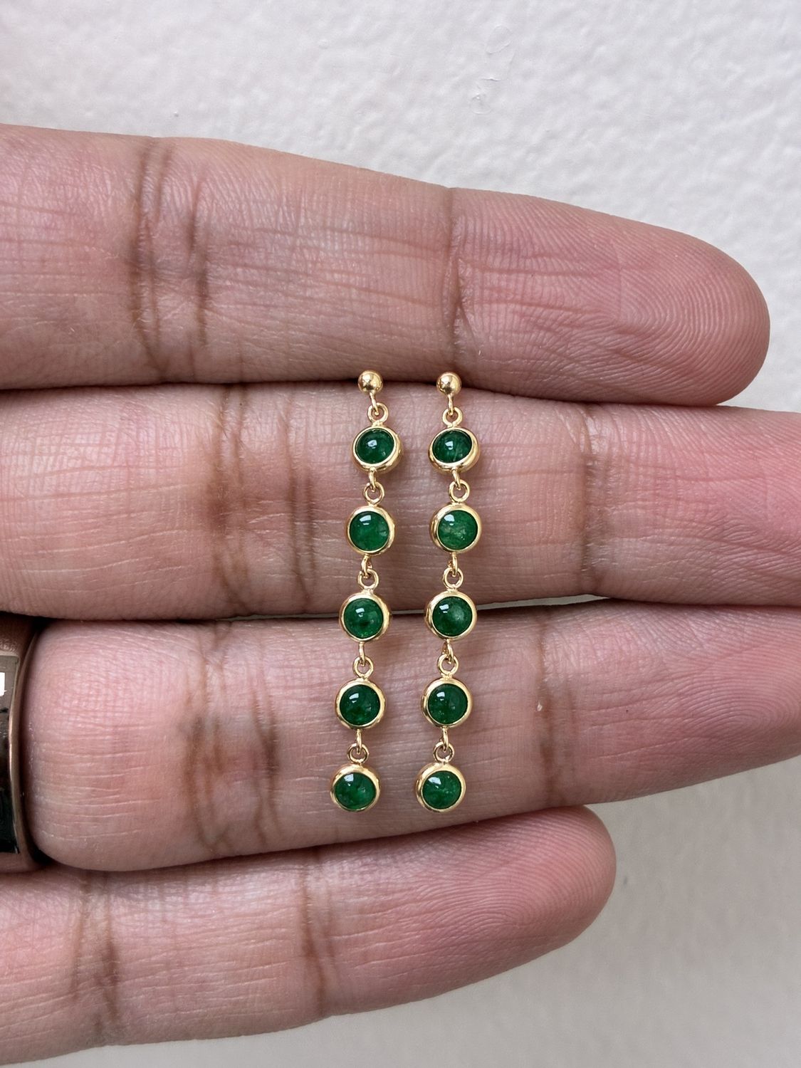 SE553 18KY EM-1.9ct/1.1g