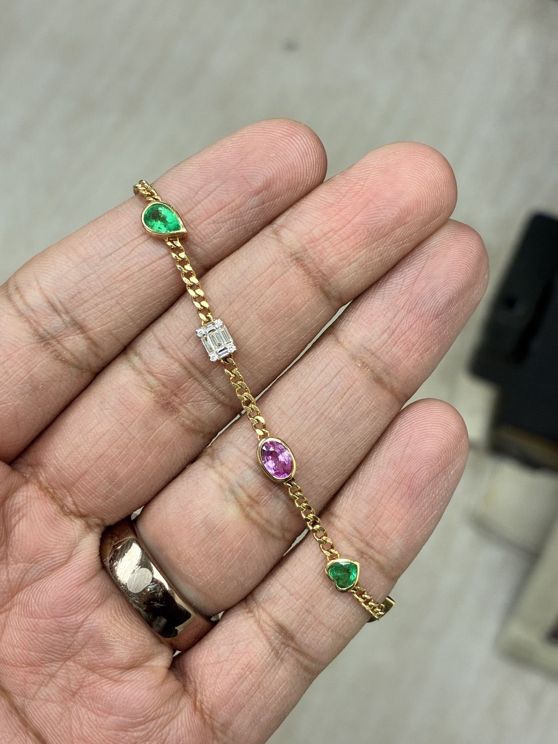 SB295 14KY EM-0.6ct PS-1.6ct D-0.12ct/4g