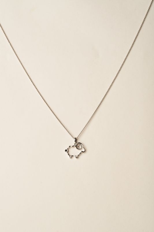 Whimsical Ram Necklace