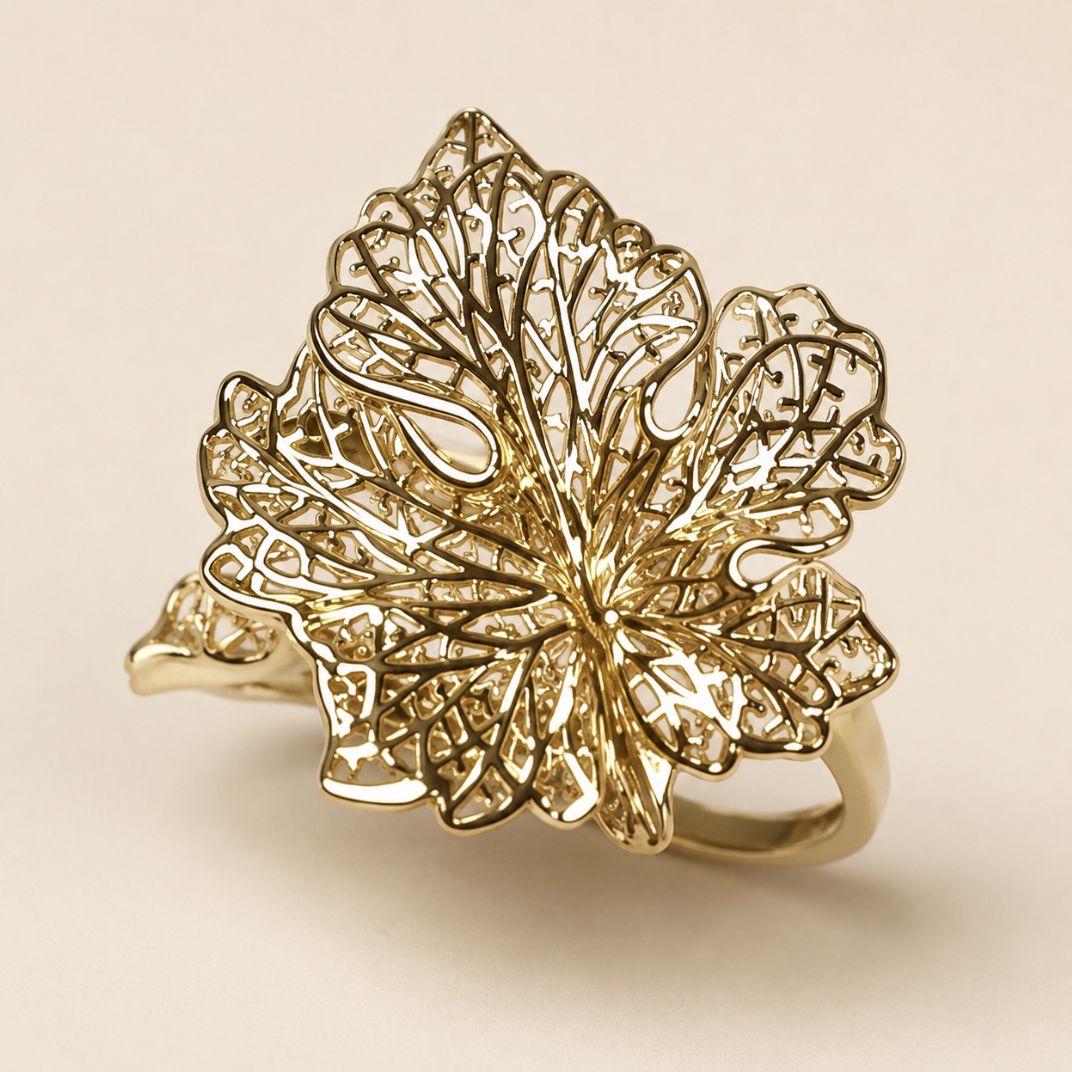 Golden Maple Ring